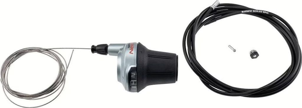 Manette rotative SHIMANO NEXUS SL-C6000 8 vitesses, argent Image du produit 