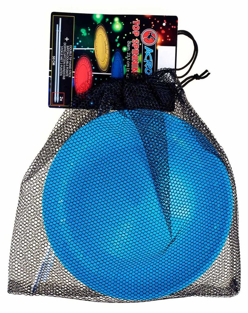 Eureka Balance Board Spielzeug mit Stab hellblau - Acrobat 23,5 cm