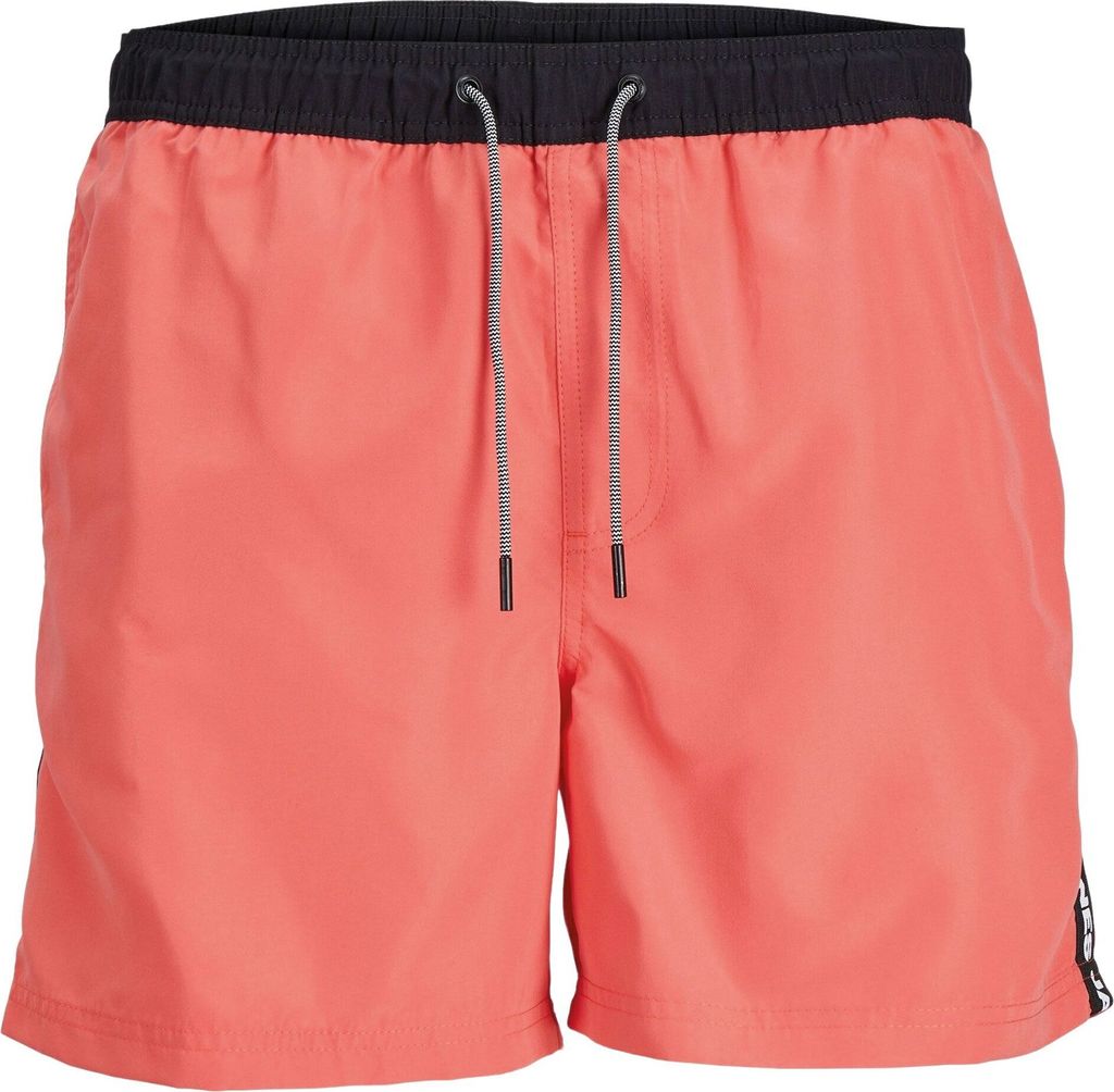 Jack & Jones Badehose FIJI BLACK TAPE Schwimm-Shorts