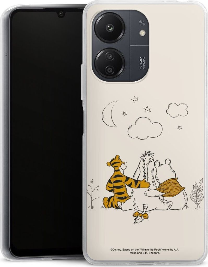 DeinDesign Handyhülle für Xiaomi Redmi 13C 5G Silikon Hülle Case Smartphone Schutzhülle Disney Offizielles Lizenzprodukt Winnie Puuh