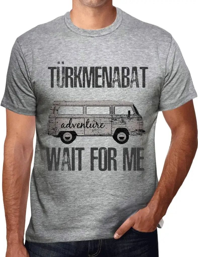 Herren Grafik T-Shirt Abenteuer warten auf mich in Türkmenabat – Adventure Wait For Me In Türkmenabat – Öko-Verantwortlich Vintage Jahrgang ...
