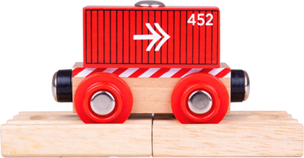 Bigjigs Rail Wagon Rot Container