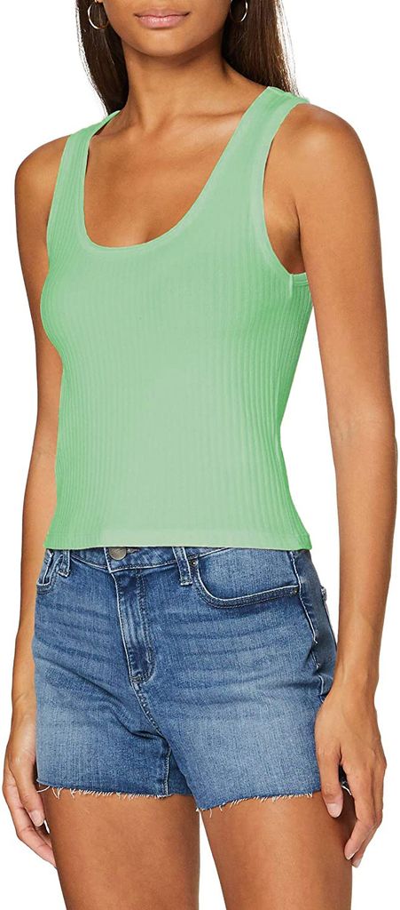 Mavi Damen Tank Top T-Shirts Shirt Trägershirt Cami Shirt Ocean Wave Grösse S
