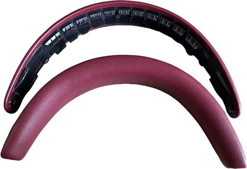 INF Premium Lammleder Kopfbügel Abdeckung für Bowers & Wilkins PX7S2 & PX8 Weinrot