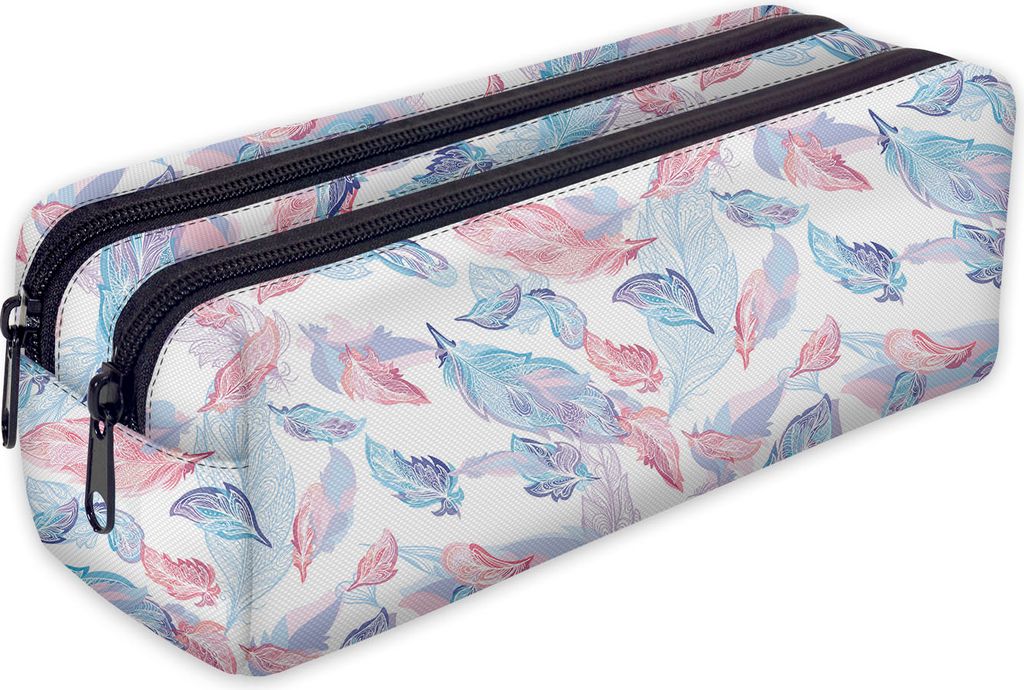 Mäppchen, Federtasche, Federmäppchen 2 Fächer, Schüleretui, Produktbild 
