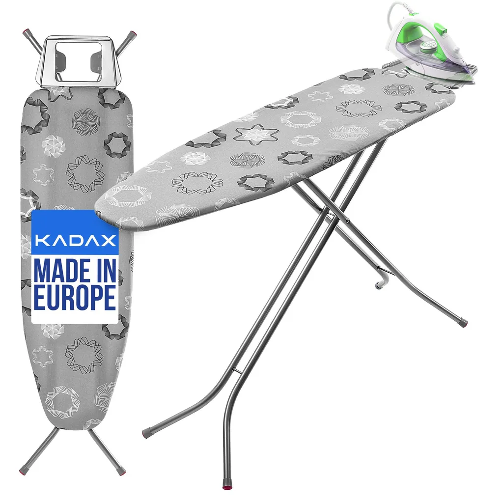 Planche à repasser pliable pour centrale vapeur 120x38cm gain de place