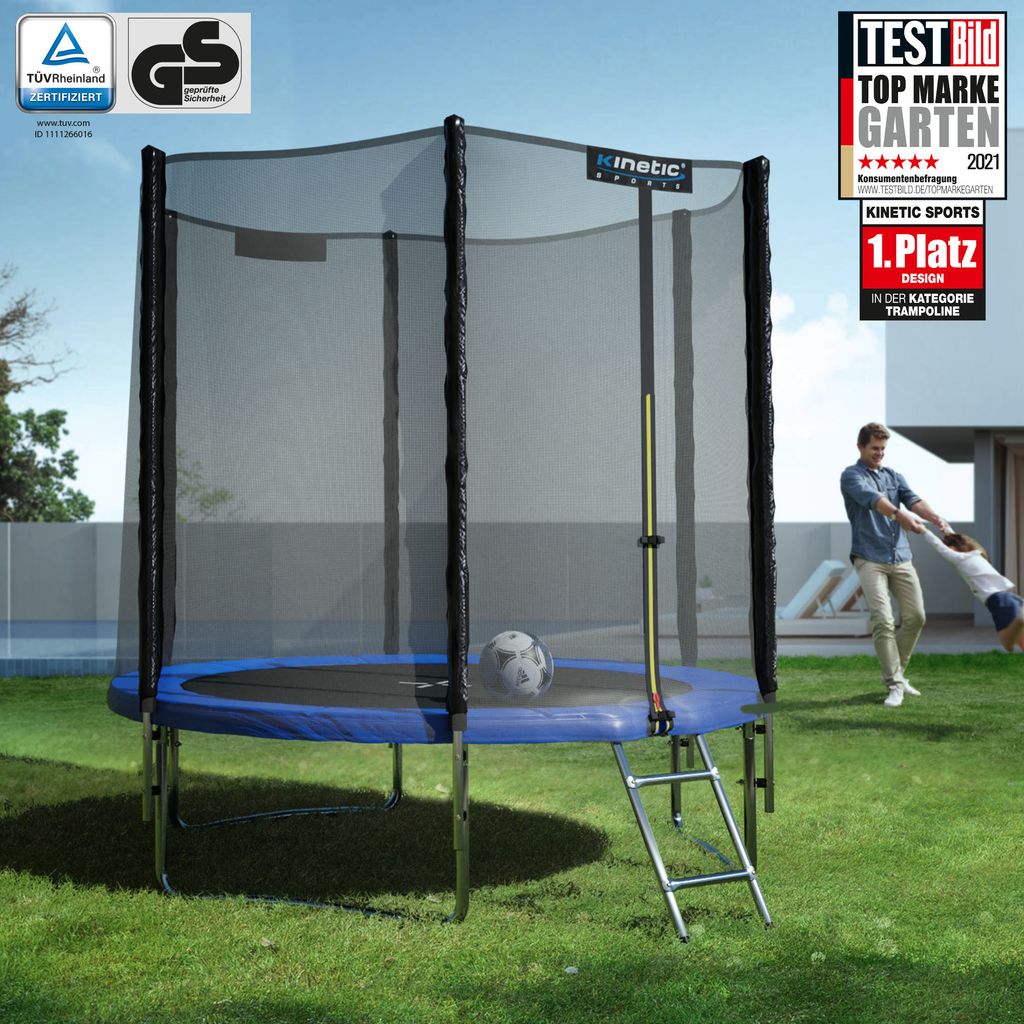 Kinetic Sports Trampolin Abdeckung - UV-beständig Für 183-490 Cm Trampoline