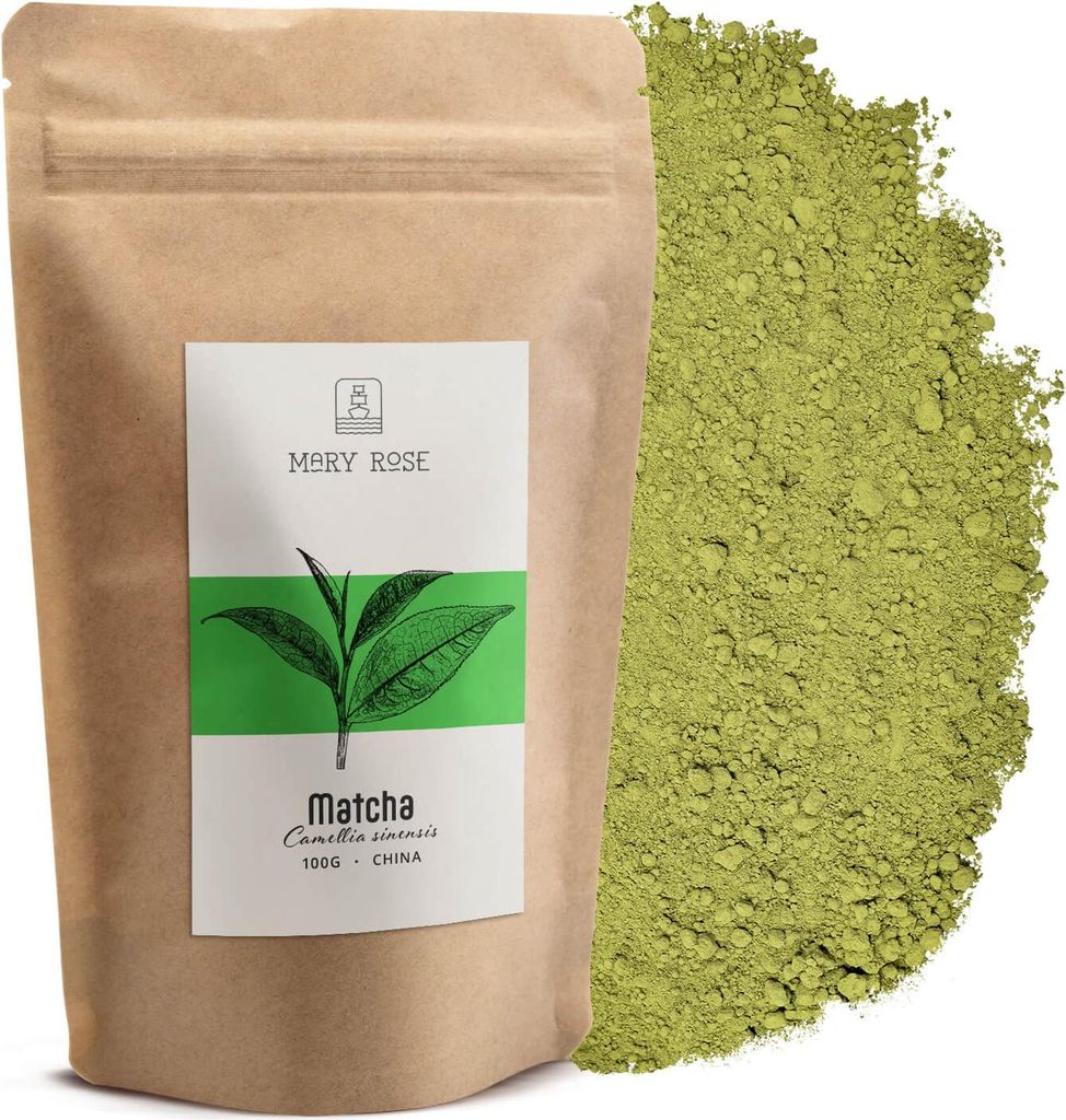 Mary Rose - Zielona herbata matcha - 100 g Zdjęcie produktu 