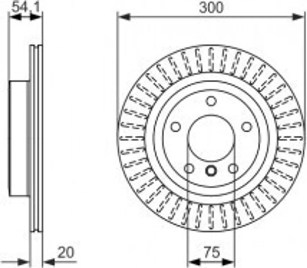 Plus de vibrations au freinage : Disque Bosch pour BMW Z4 E89