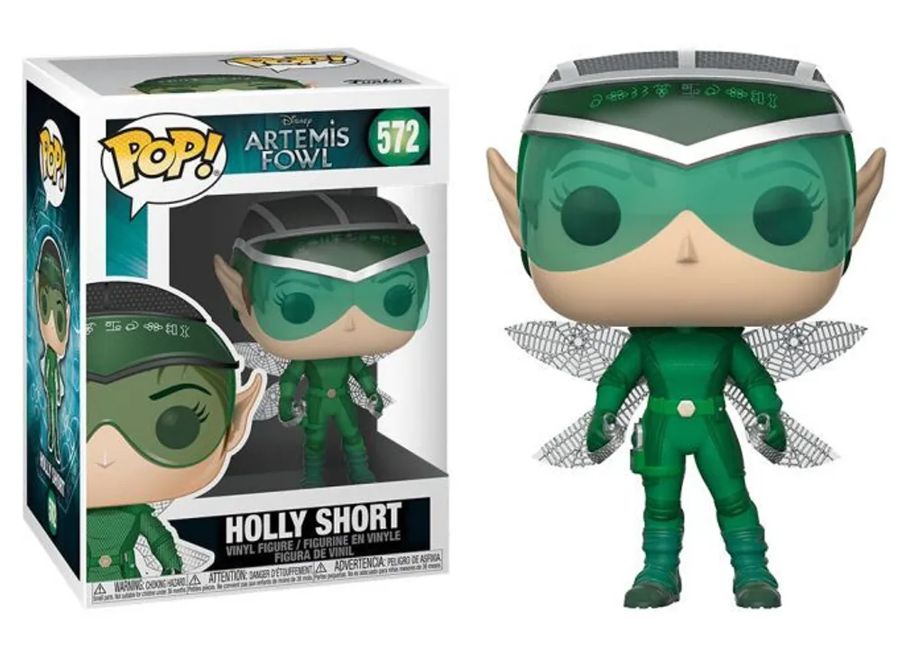 Funko Pop Holly Short 572 Disney Artemis Fowl Figurine Vinyle Originale