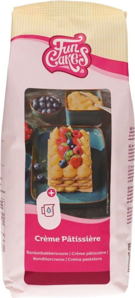 FunCakes Mix für Crème Pâtissière / Konditorcreme 1 kg Produktbild 