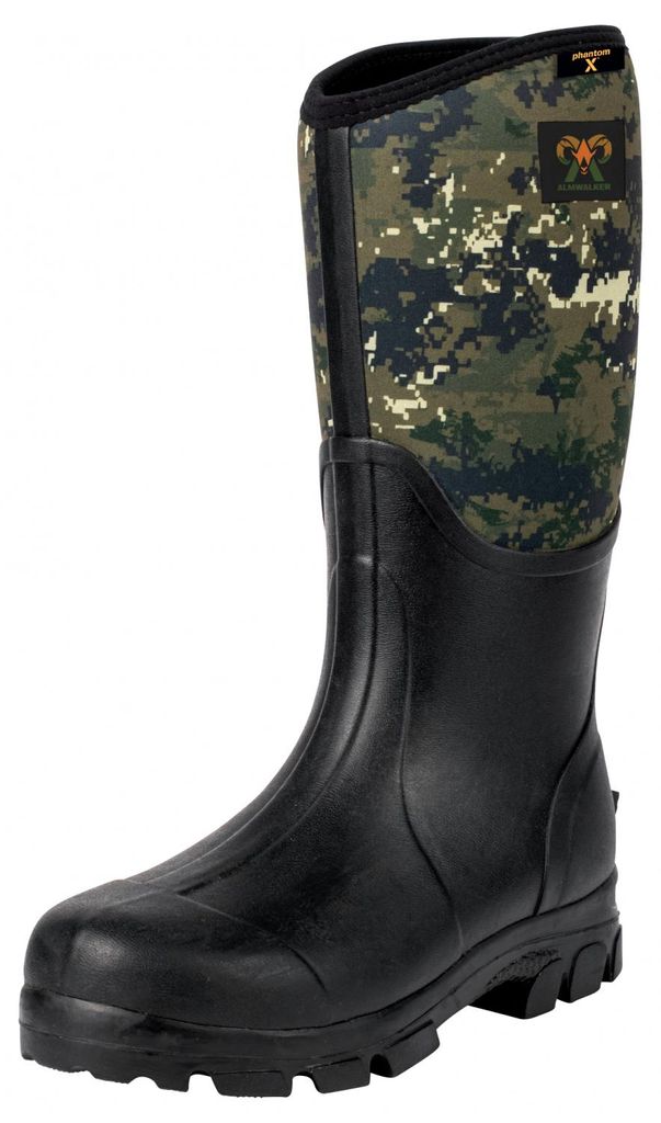 Almwalker Neoprenstiefel Don DLX Herren (phantomX/Schwarz) Größe 42