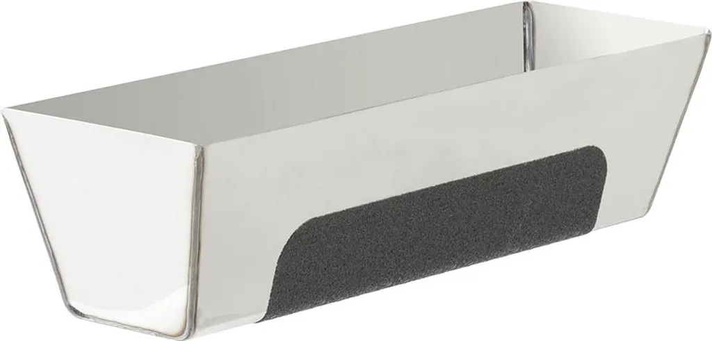 Cuvetta in acciaio inox per la lisciatura del gesso 315 mm wolfcraft