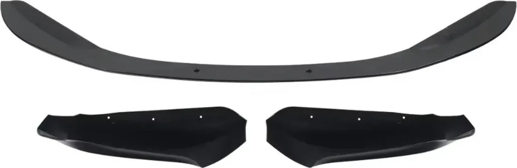 Splitter Avant BMW F20 F21 M Sport Finition Carbone Noir Brillant ABS