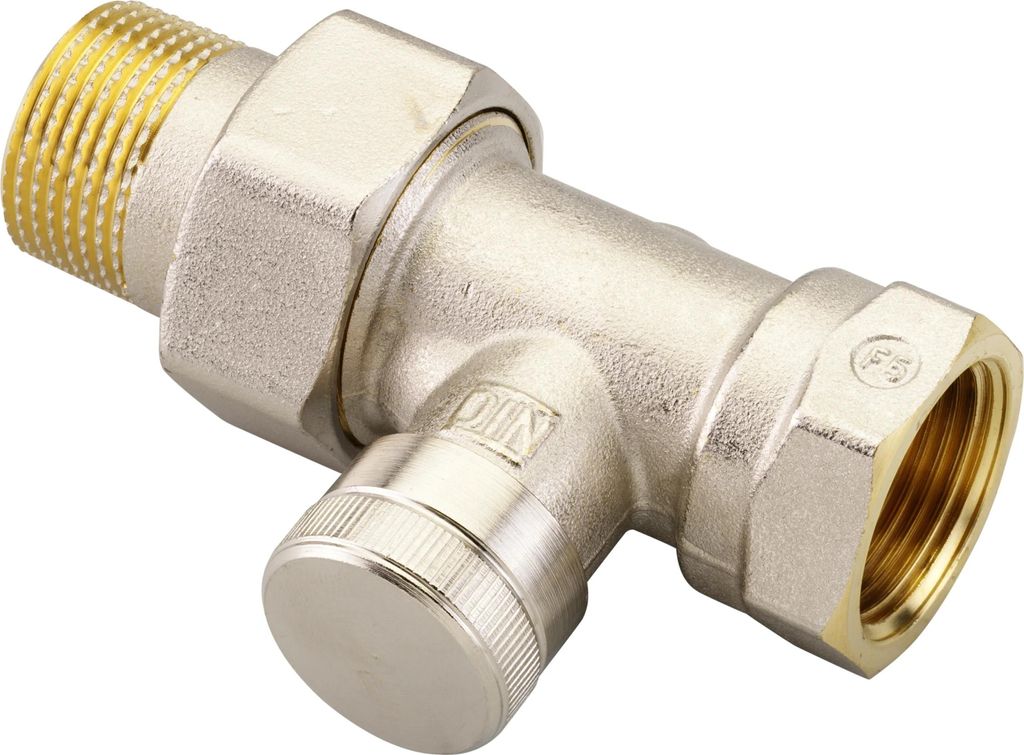 Danfoss Rücklaufverschraubung Typ RLV 20 Durchgang DN20 Produktbild 