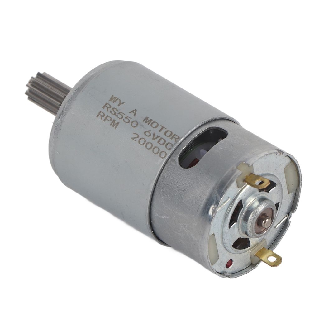 micro-moteur 6 V RS550 haute vitesse pour voiture jouet Image du produit 