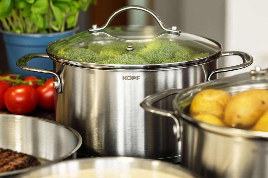 KOPF Topfset Induktion Clara 10-teilig, Kochtopf-Set für