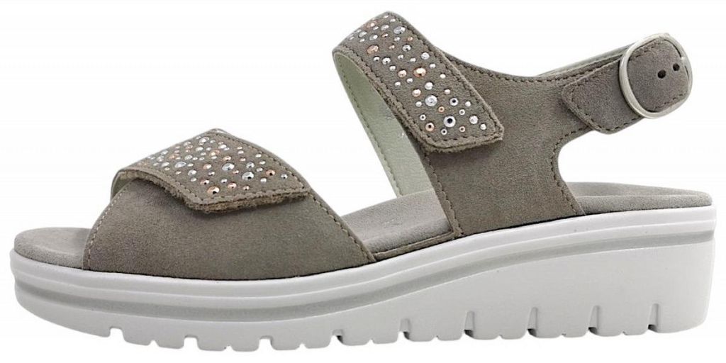 Semler Doris Damenschuhe: Comfortabele sandalen, beige, Productafbeelding 