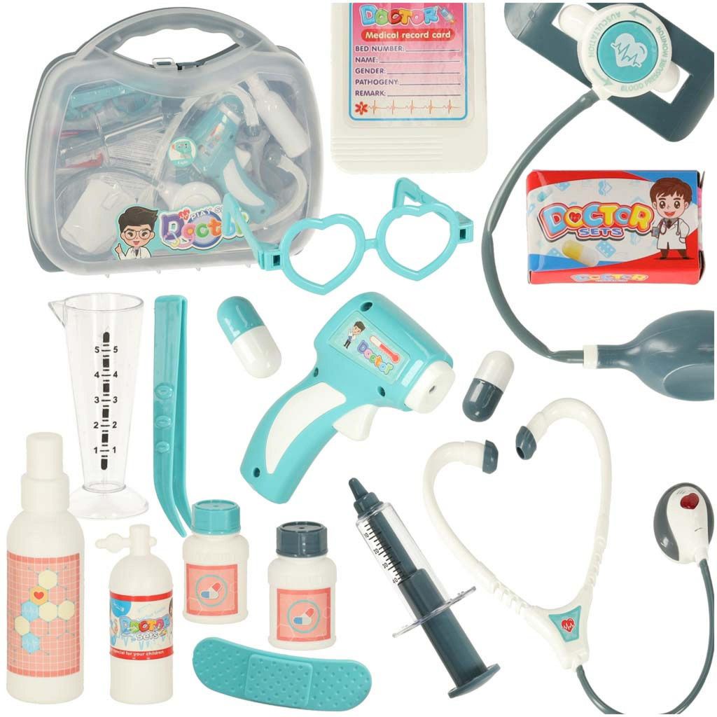 Arztkoffer-Set „Kleiner Doktor“ – Zubehör mit Sound und Licht