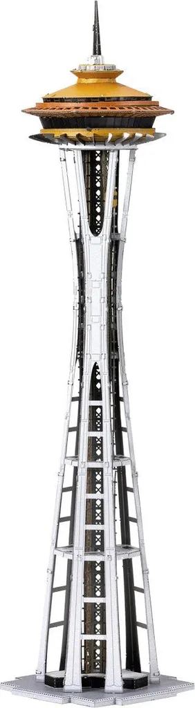 Puzzle Métal Space Needle Seattle : Maquette Créative pour Adultes