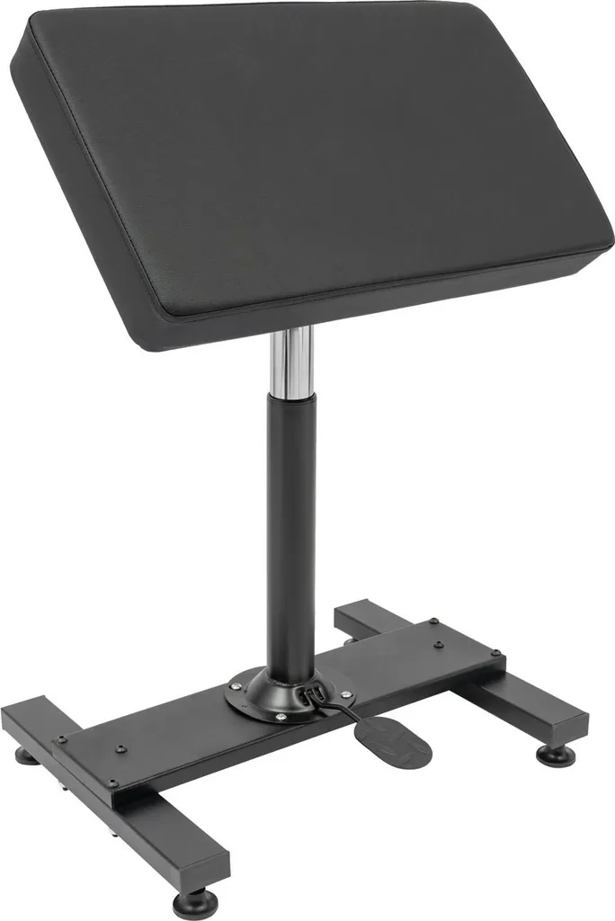 Repose-bras tatouage 100kg avec vérin hydraulique et acier durable