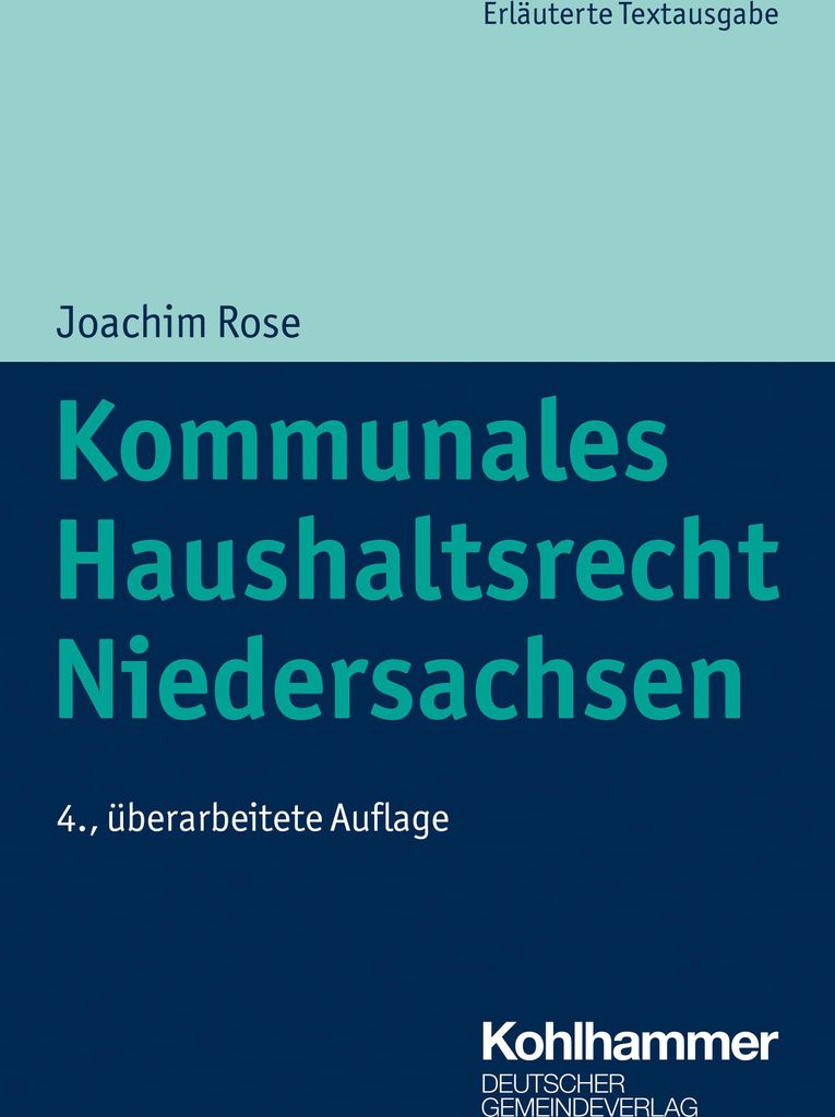 Kommunales Haushaltsrecht Niedersachsen