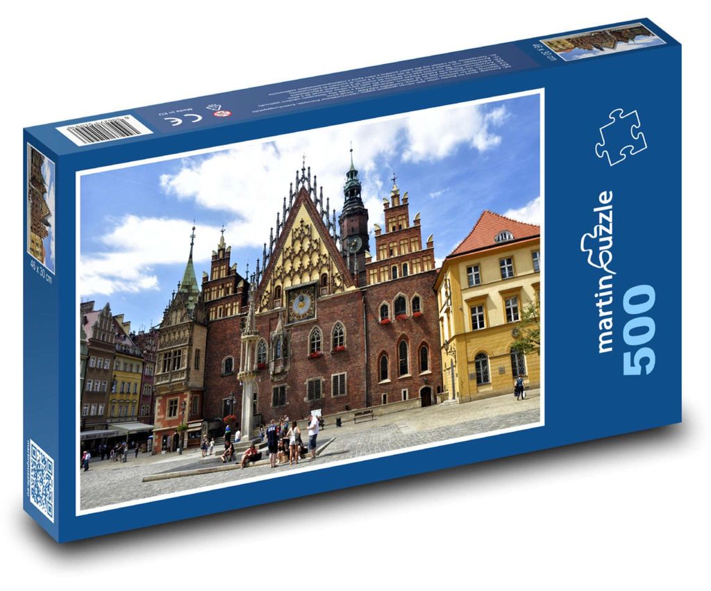 Puzzle 500 Historické námestie Wrocław - martinpuzzle Obrázok produktu 