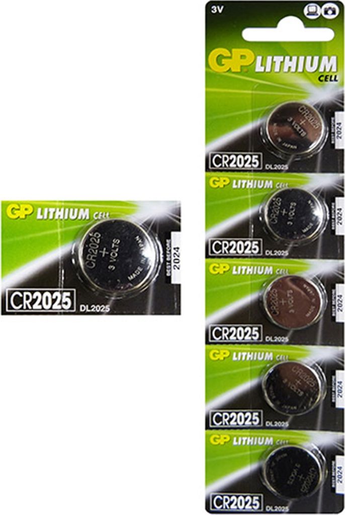 GP Batteries Ltiov lnok CR2025 Batria na jedno pouitie Obrázok produktu 