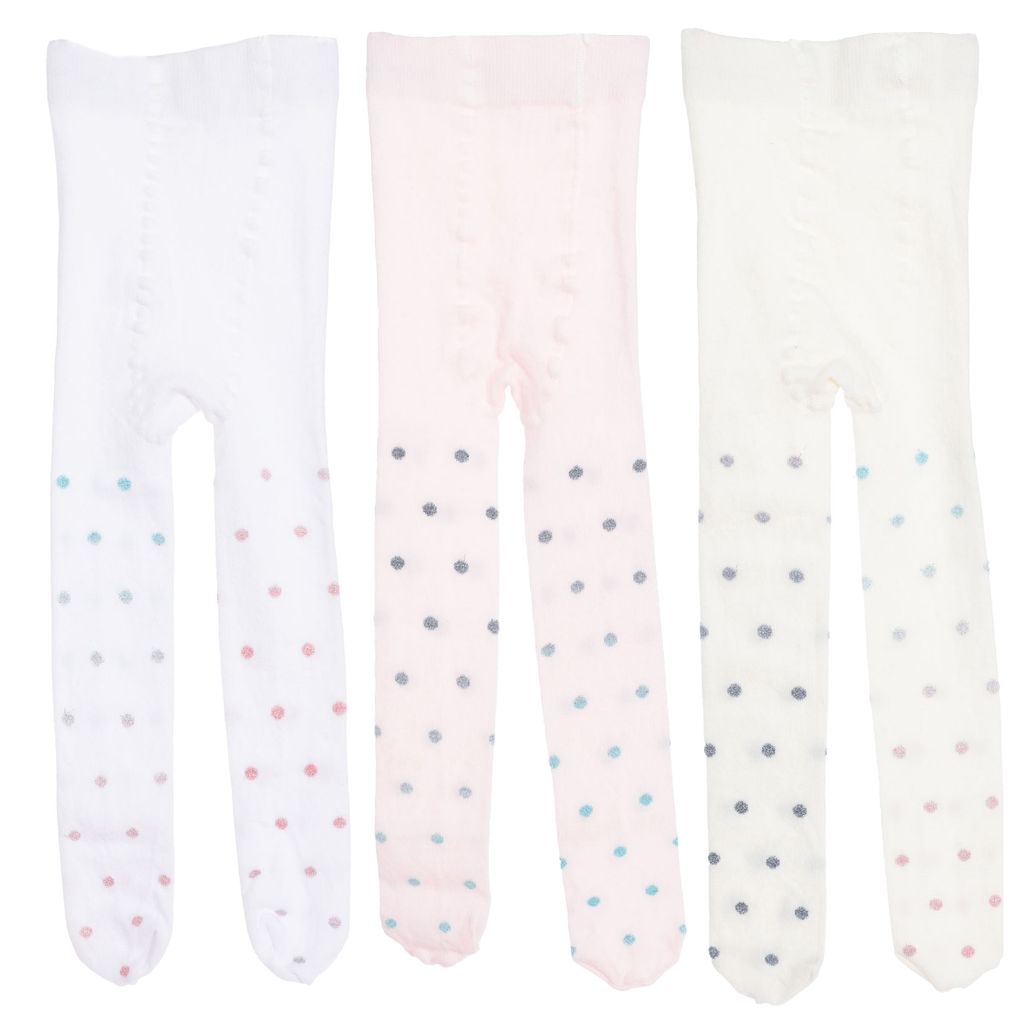 Vignoni 3er-Pack Stretch-Baumwollstrumpfhosen 85383 für Babys