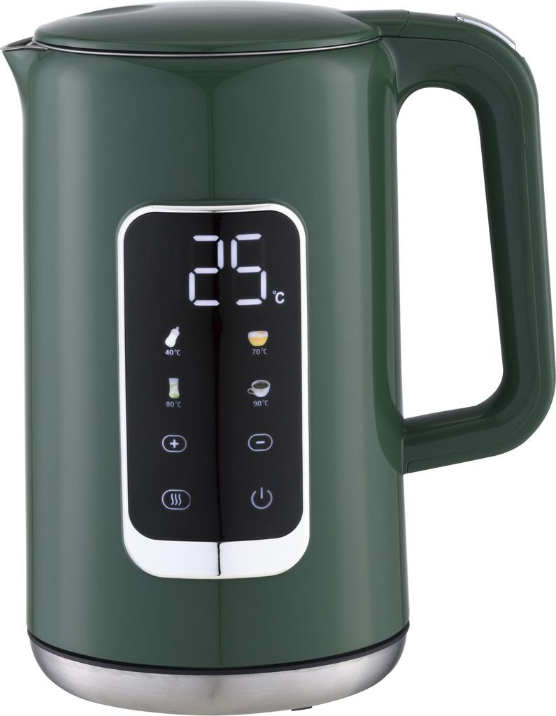 Wasserkocher 2200 Watt 40–100 °C Digitalbildschirm Produktbild 