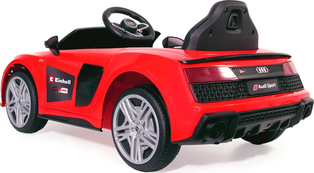 Audi R8 Spyder Jamara 460915 rouge avec batterie Einhell 18V interchangeable - 9