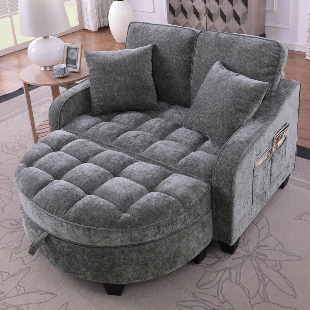 OKWISH Canapé Convertible - Canapé Lit 2 en 1 Avec Image du produit 