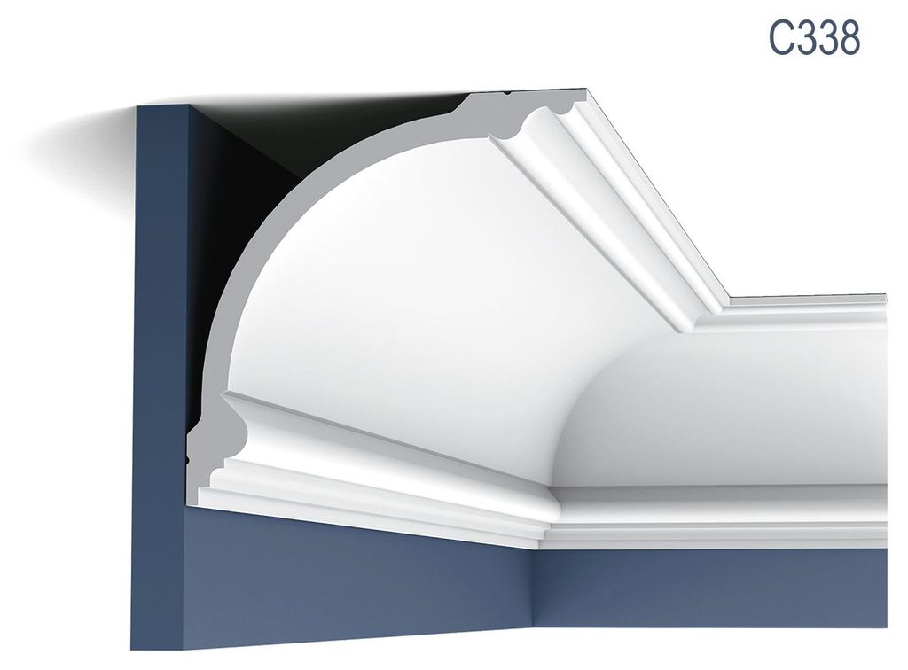 Orac Decor C338 LUXXUS Stuck Zierprofil Decken Zierleiste Produktbild 
