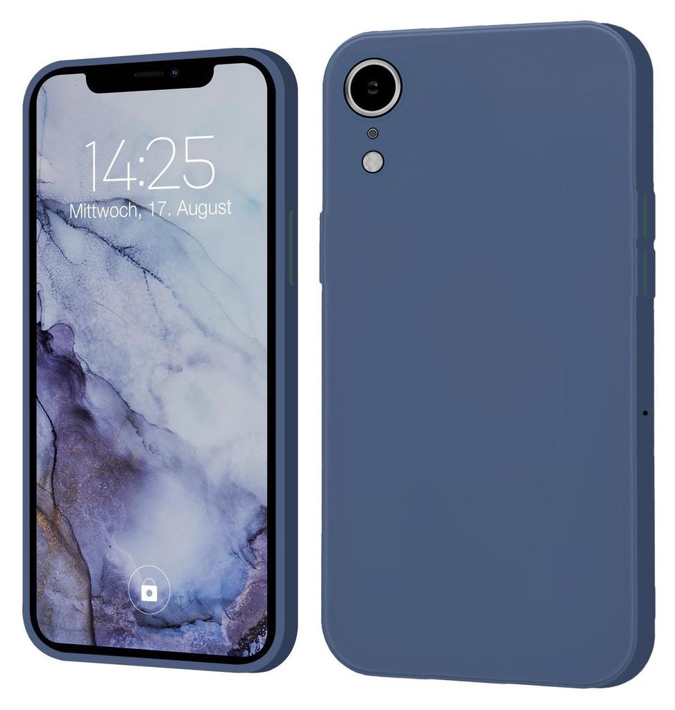 Hülle für iPhone XR Case Cover Bumper Silikon Softgrip Produktbild 
