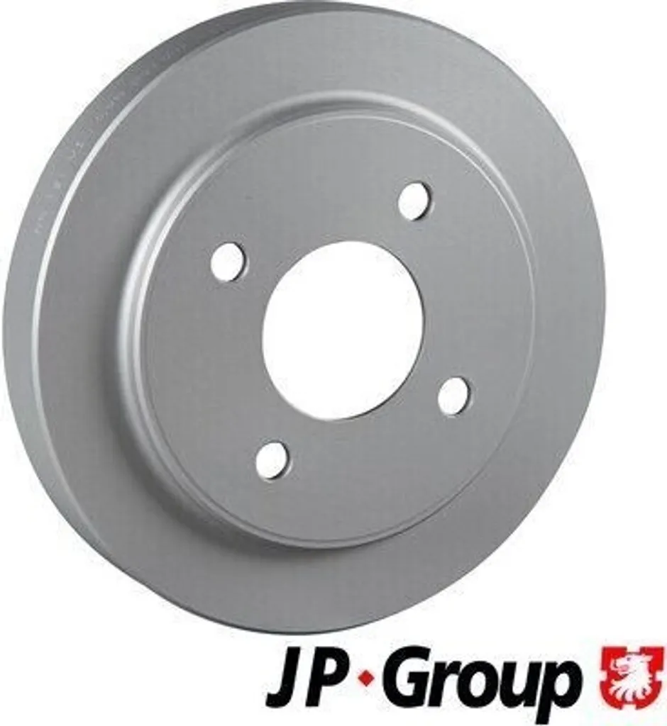 Lot de 2 tambours de frein arrière 180mm NISSAN MICRA II K11 JP GROUP