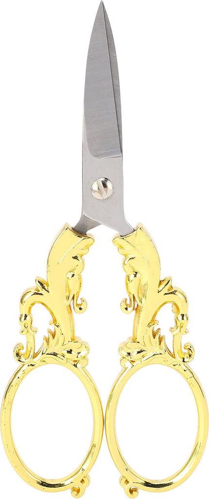 Stickerei Schere Retro Edelstahl Multifunktional tragbarer Schernäher liefert Gold