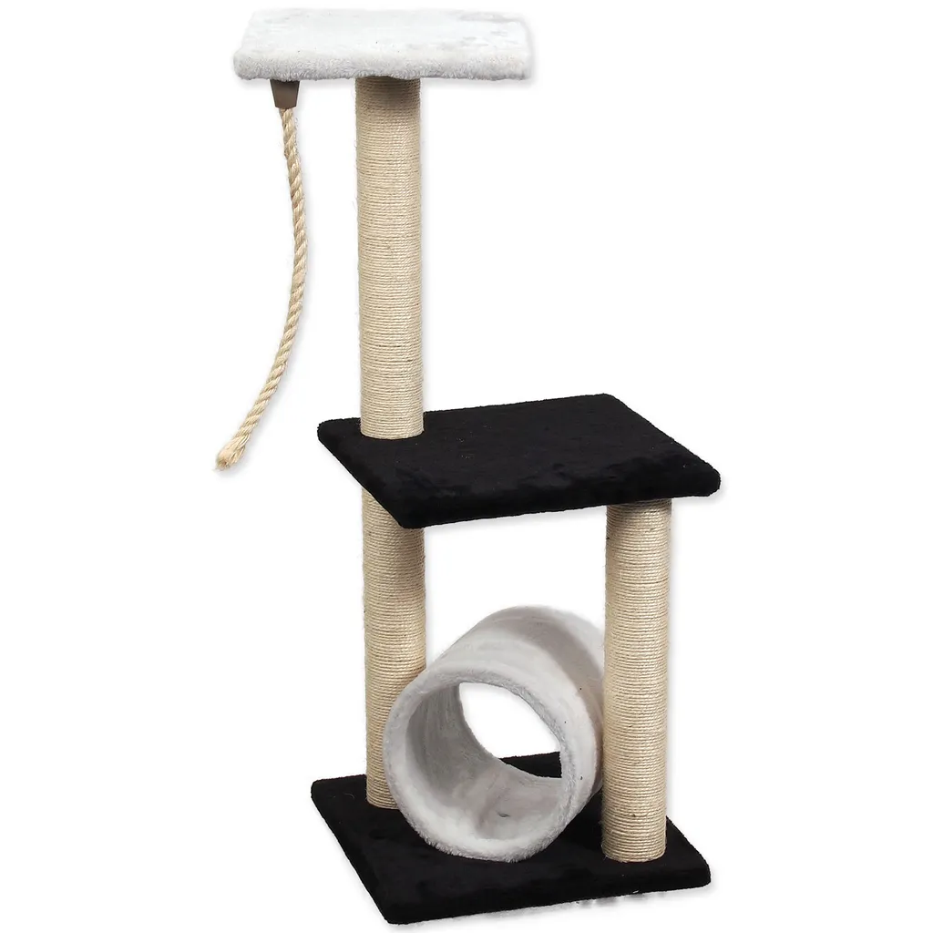 Tiragraffi MAGIC CAT Andrea Beige-Nero 85cm | Mobili per Gatti Online