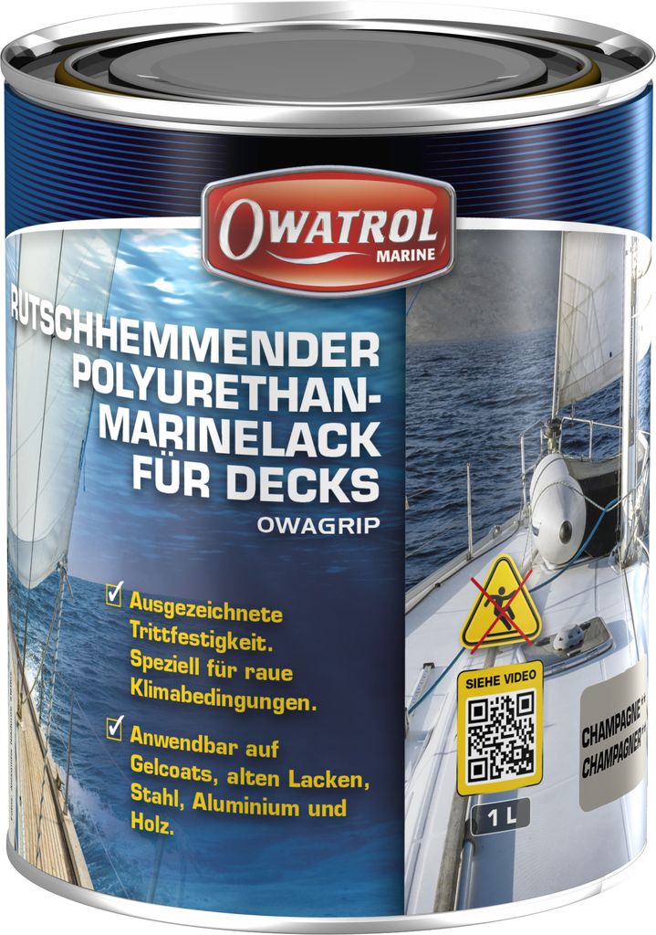 Owatrol OWAGRIP 1 Liter champagner