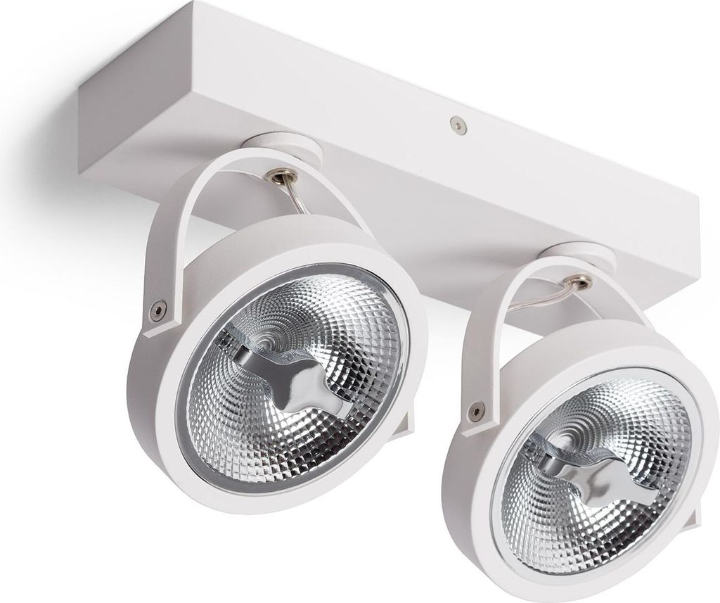 LED-Strahler 30W CREE Oberfläche Schwenkbar AR111 Dimmbar Weiss 3000K Warmweiß
