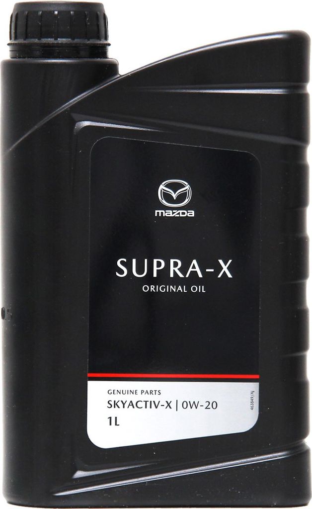 Original MAZDA Öl SUPRA-X SKYACTIV-X 0W-20 1 Liter Motoröl Produktbild 