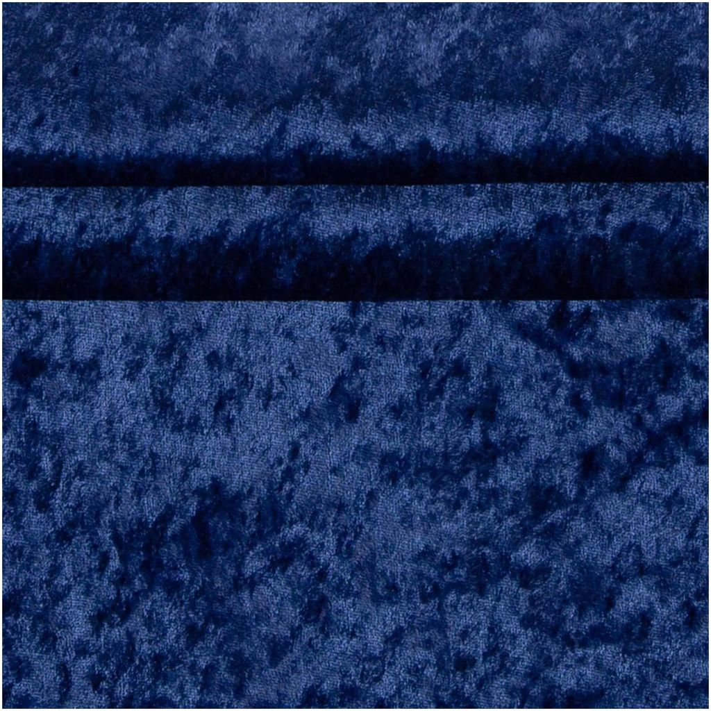 Samt-Stoff ab 0,5m Velvet Dekostoff Kostümstoff Panné Samt glänzend blau