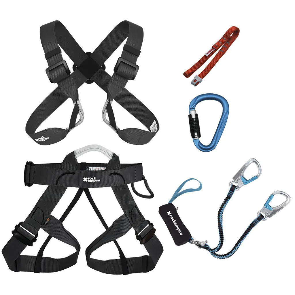 Longe Rock Empire Ferrata Twist Connect pour Via Ferrata et Alpinisme