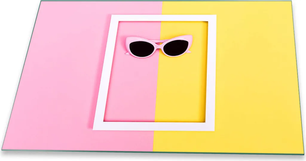 Piastra Coprifornelli 80x52 Rosa Astratto: Più Spazio e Pulizia