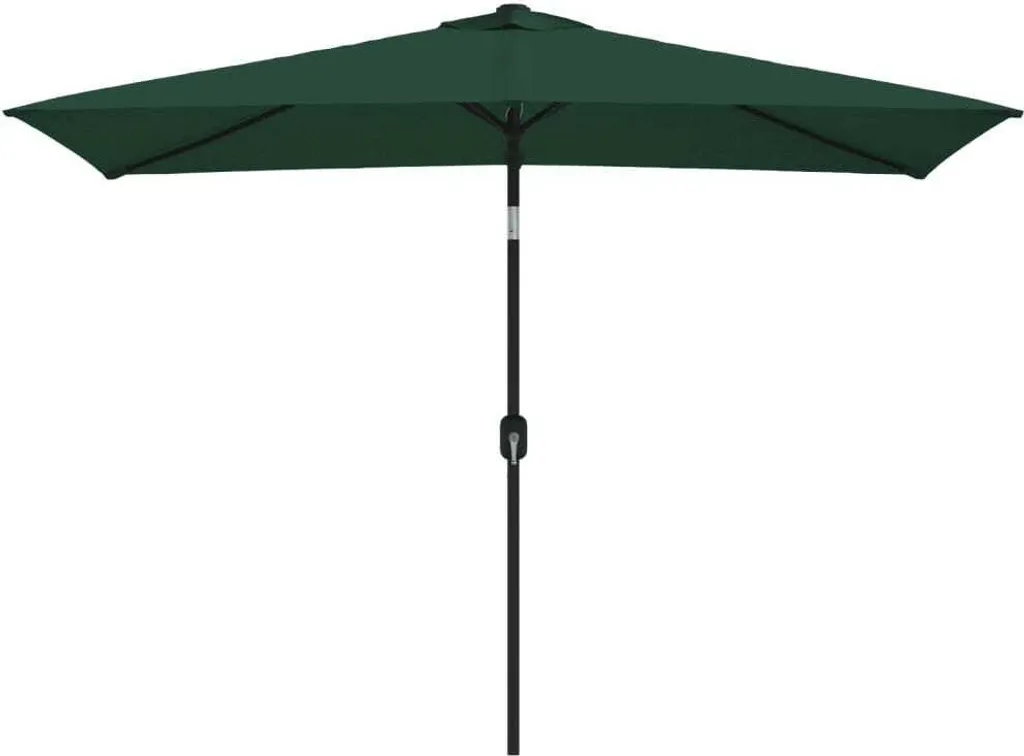 Parasol 200x300 cm Vert Rectangulaire - Protégez-vous de la Chaleur Été