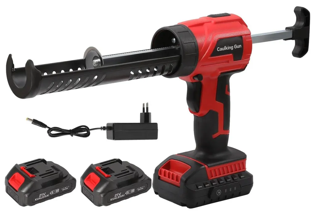 Pistolet à colle ergonomique sans fil 2 batteries à vitesse variable