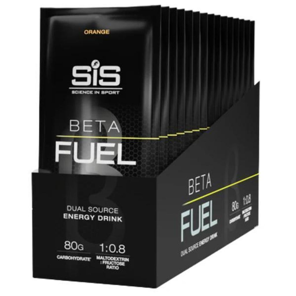 SIS Beta Fuel 80 Powder (15 x 82 g) Orange - Énergie et Image du produit 