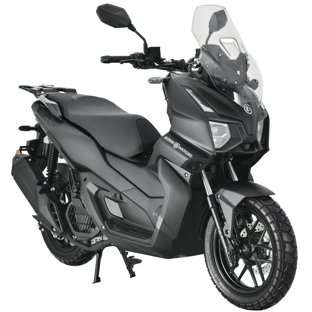 Motorroller ADV X-treme 125 ccm 85 km/h EURO 5+ schwarz Produktbild 
