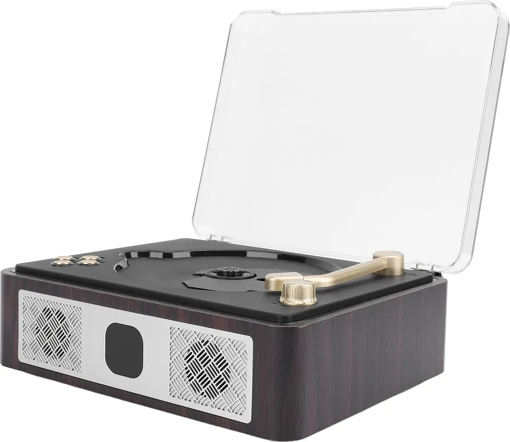 Lecteur CD de Bureau avec Télécommande et Haut-parleurs Stéréo Intégrés - 5