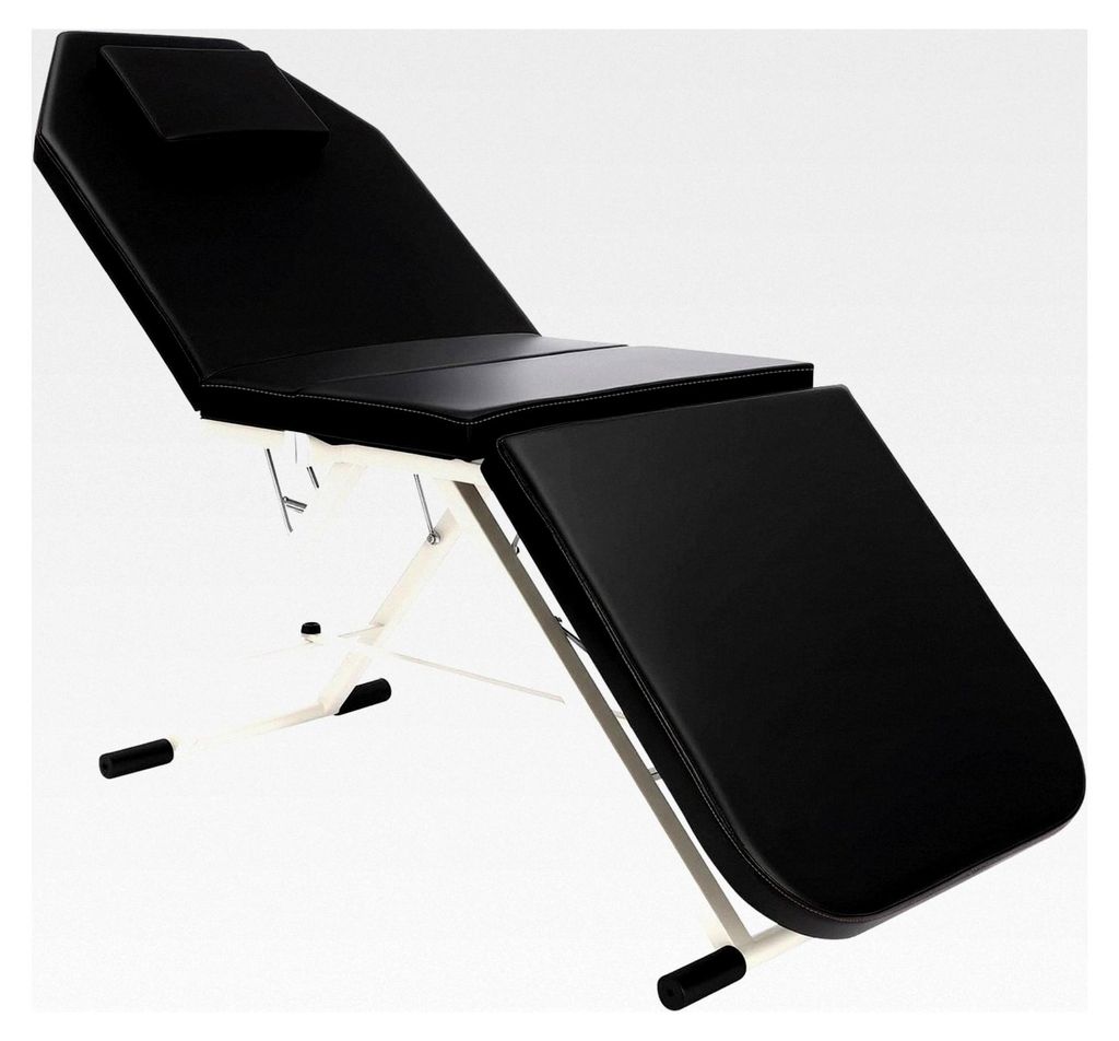 Mobile Klappbare Massageliege mit Kopfstütze, Verstellbarer Faltbarer Massagestuhl, Professioneller Stahl Massagetisch, 250 kg Tragfähigkeit für...