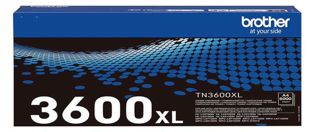 Brother TN3600XL - Wysoka pojemność - Czarny Zdjęcie produktu 